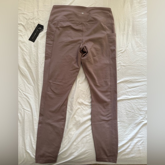 Yogalicious Lux High Waist Side Pocket Full Length Size L - Picture 7 of 12